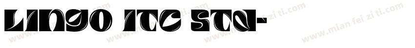 Lingo ITC Std字体转换